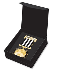 Collingwood Magpies 2023 AFL Premiers Medal with Ribbon (Boxed)