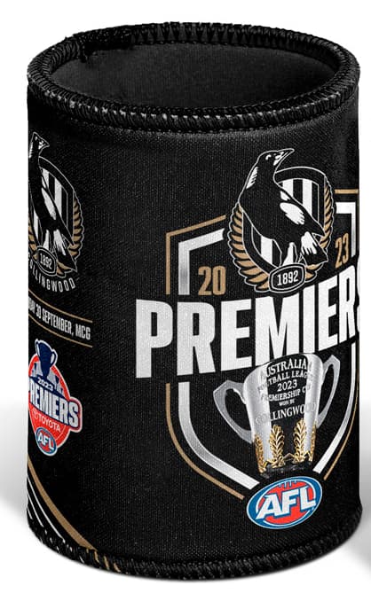 Collingwood Magpies 2023 AFL Premiers Phase 1 Can Cooler