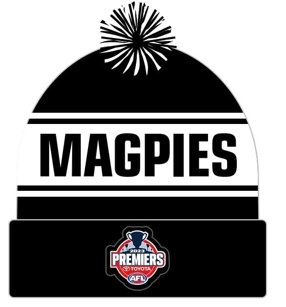 Collingwood Magpies 2023 AFL Premiers Beanie