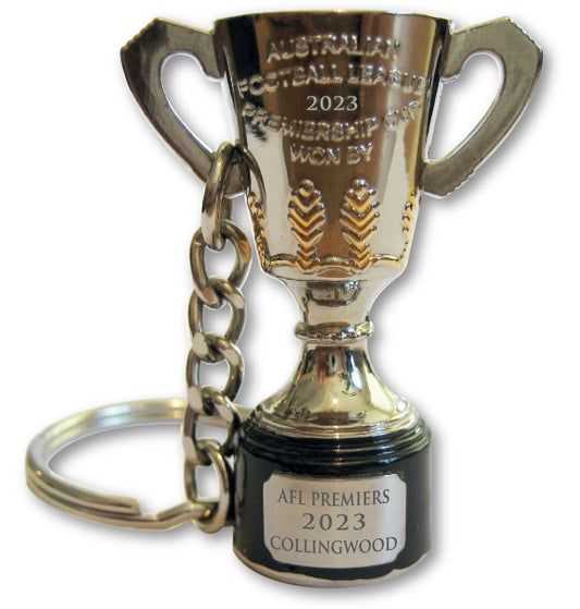 Collingwood Magpies 2023 AFL Premiers 3D Trophy Keyring