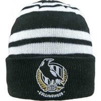Collingwood Magpies AFL Adults Wozza Beanie