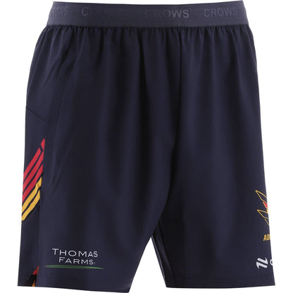 Adelaide Crows 2025 AFL Mens Walk Out Training Shorts