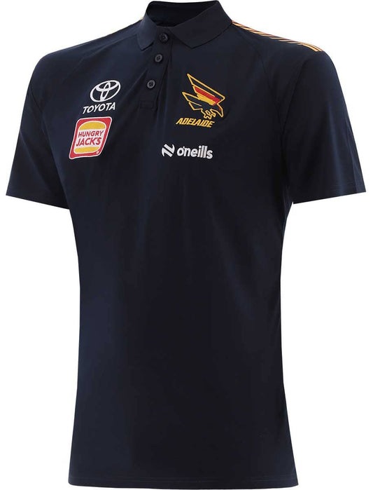 Adelaide Crows 2025 AFL Mens Media Polo Shirt