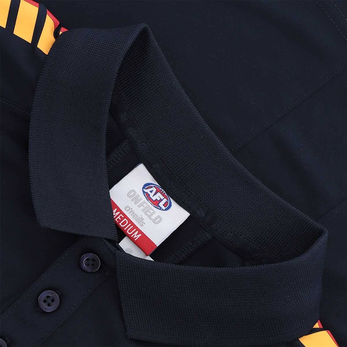 Adelaide Crows 2025 AFL Mens Media Polo Shirt