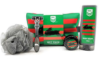 South Sydney Rabbitohs NRL Mens Toiletry Bag Gift Set