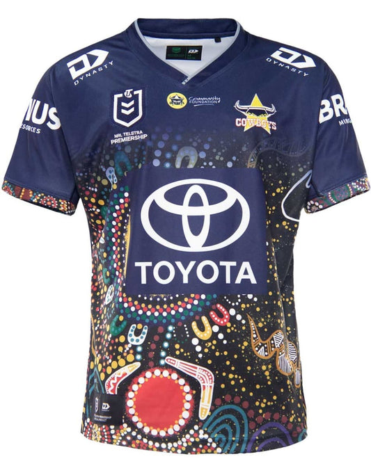 North Queensland Cowboys NRL Mens Indigenous Jersey