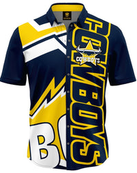 North Queensland Cowboys NRL Mens Showtime Party Shirt