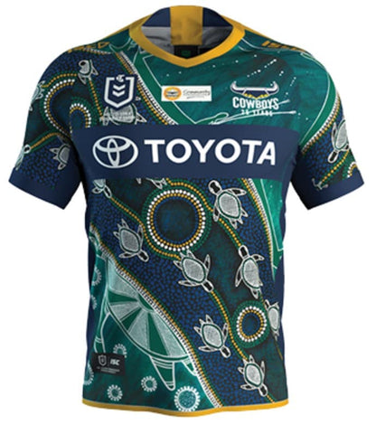 North Queensland Cowboys 2020 NRL Kids Indigenous Jersey