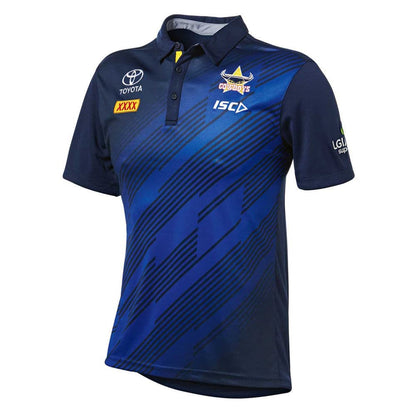 North Queensland Cowboys 2019 NRL ISC Royal Media Polo Shirt