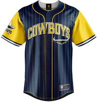 North Queensland Cowboys NRL Mens Slugger Baseball Shirt