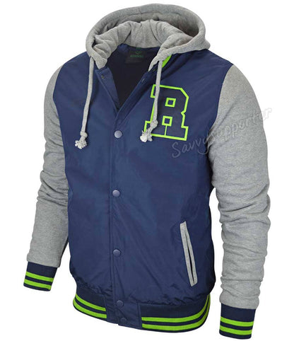 Canberra Raiders NRL Mens Baseball Jacket