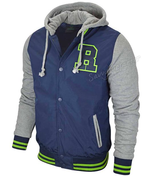 Canberra Raiders NRL Mens Baseball Jacket