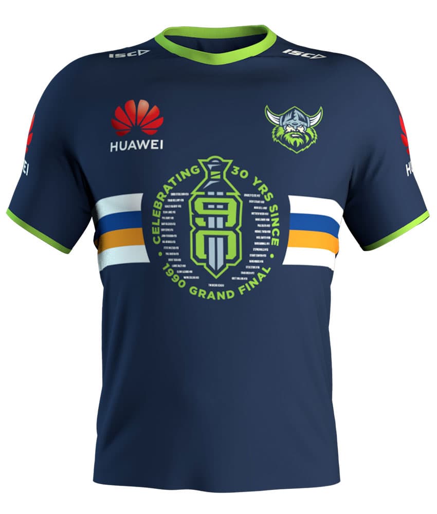 Canberra Raiders 2020 NRL Mens Run Out Tee Shirt