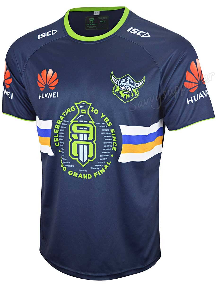 Canberra Raiders 2020 NRL Mens Run Out Tee Shirt