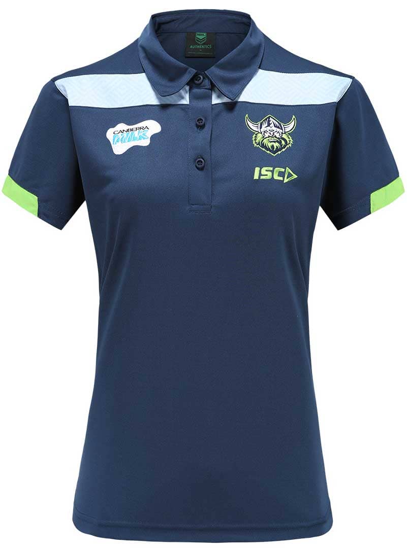 Canberra Raiders NRL Ladies Media Polo Shirt