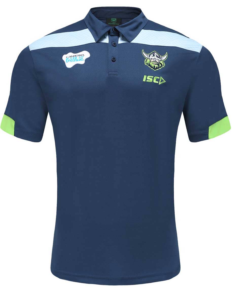 Canberra Raiders Mens Media Polo Shirt