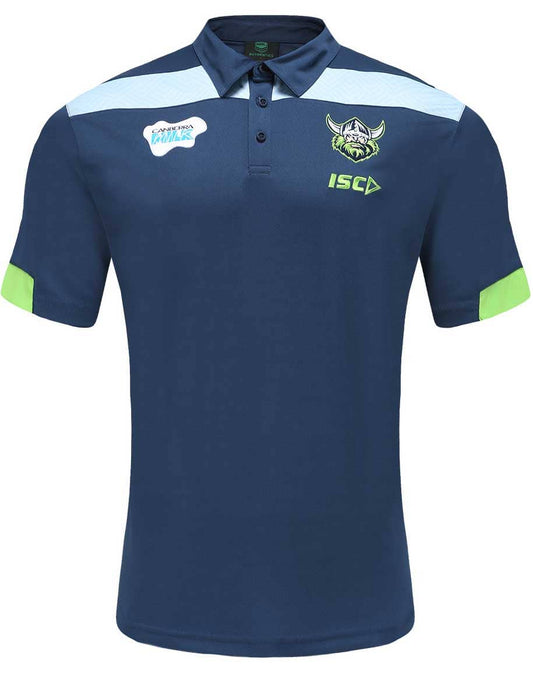 Canberra Raiders Mens Media Polo Shirt