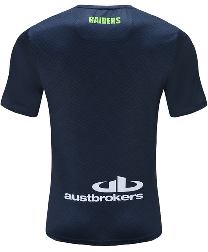 Canberra Raiders Mens Navy Training Shirt