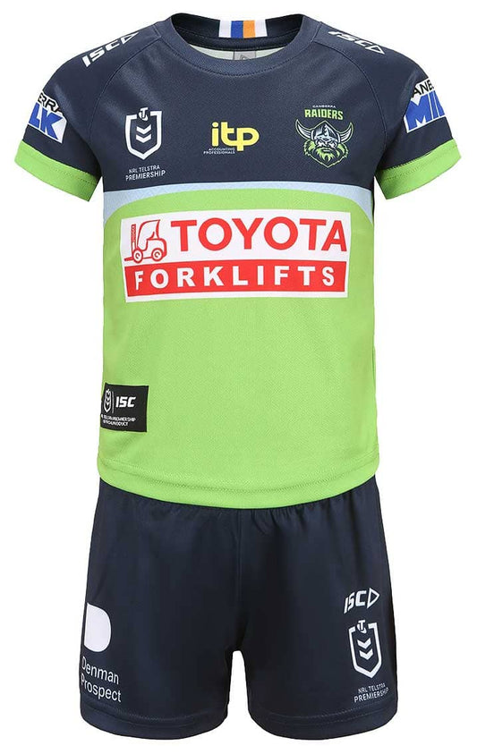 Canberra Raiders NRL Toddler Home Jersey Set