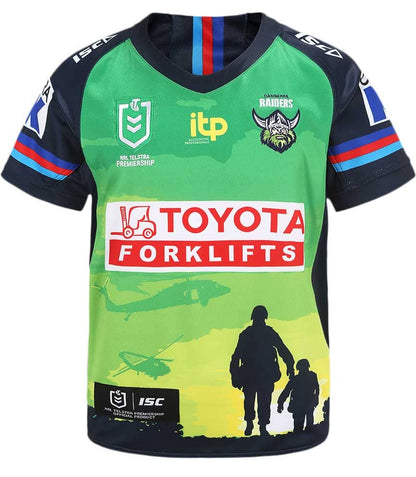 Canberra Raiders NRL Kids Anzac Jersey
