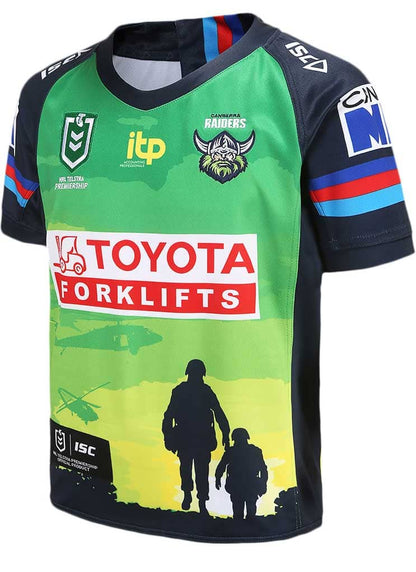 Canberra Raiders NRL Kids Anzac Jersey