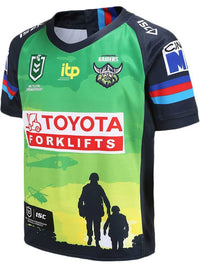 Canberra Raiders NRL Kids Anzac Jersey