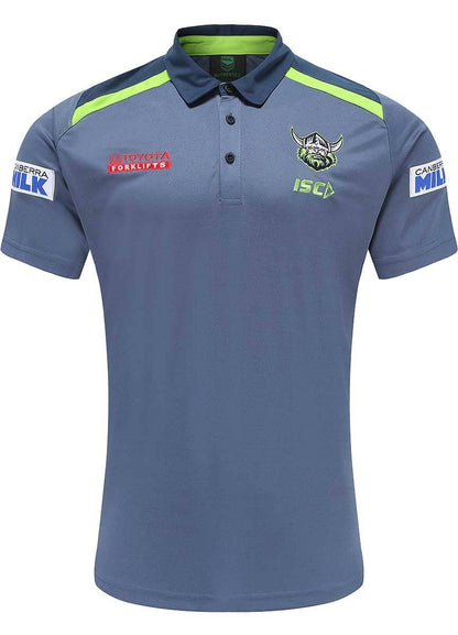 Canberra Raiders NRL Mens Steel Team Polo Shirt