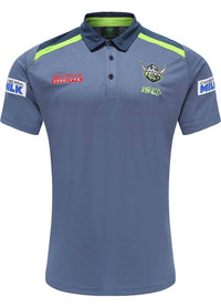 Canberra Raiders NRL Mens Steel Team Polo Shirt