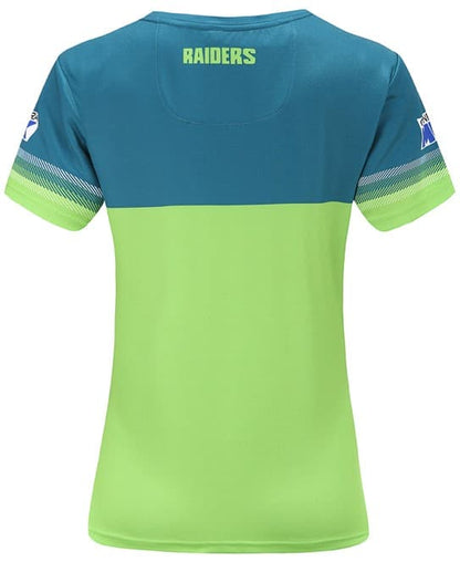 Canberra Raiders NRL Ladies Green Training Shirt