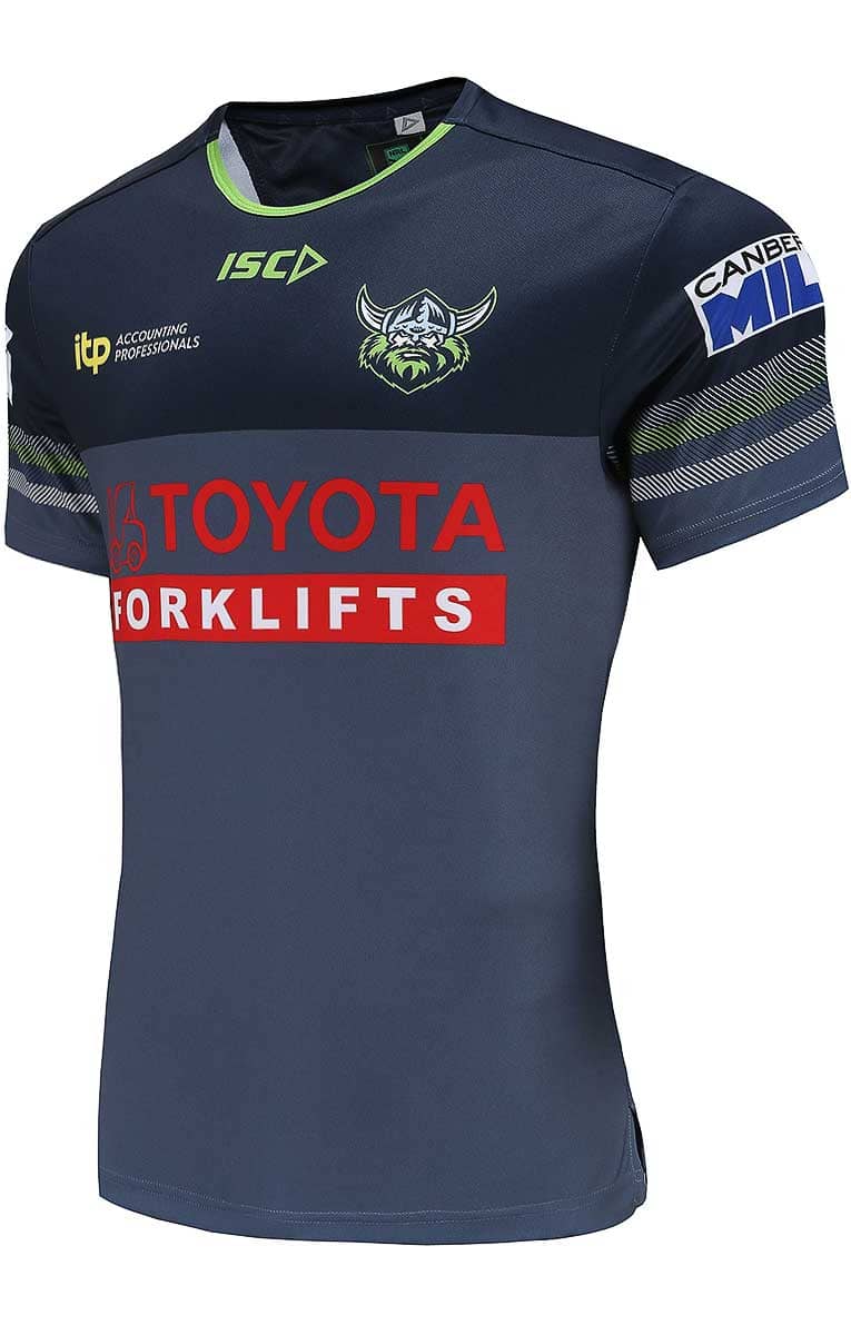 Canberra Raiders NRL Mens Steel Training Shirt