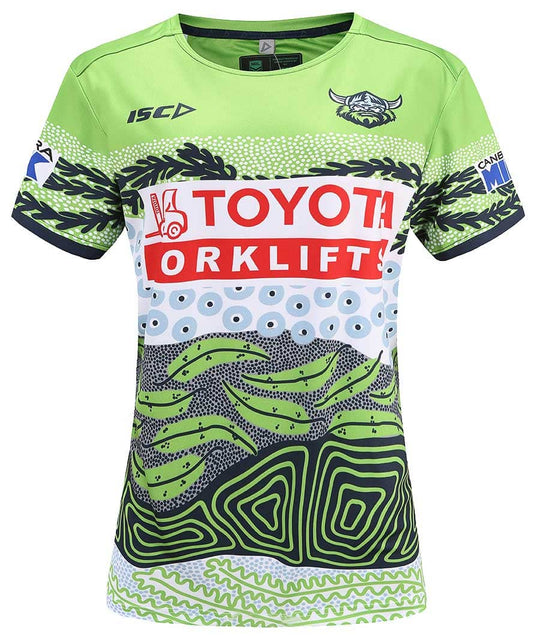 Canberra Raiders NRL Mens Indigenous Run Out Tee