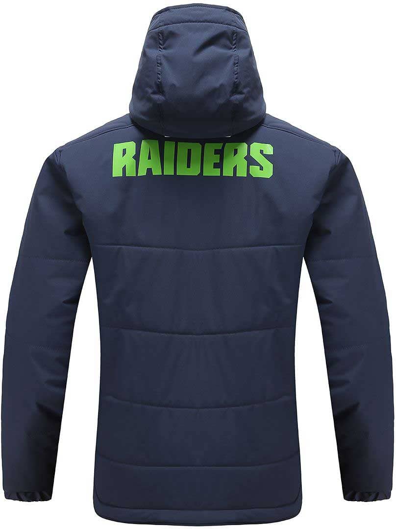 Canberra Raiders NRL Mens Padded Hoodie Jacket