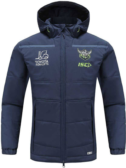 Canberra Raiders NRL Mens Padded Hoodie Jacket