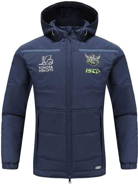 Canberra Raiders NRL Mens Padded Hoodie Jacket
