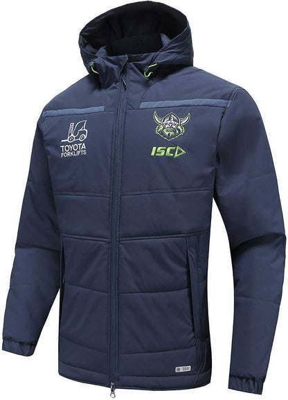 Canberra Raiders NRL Mens Padded Hoodie Jacket