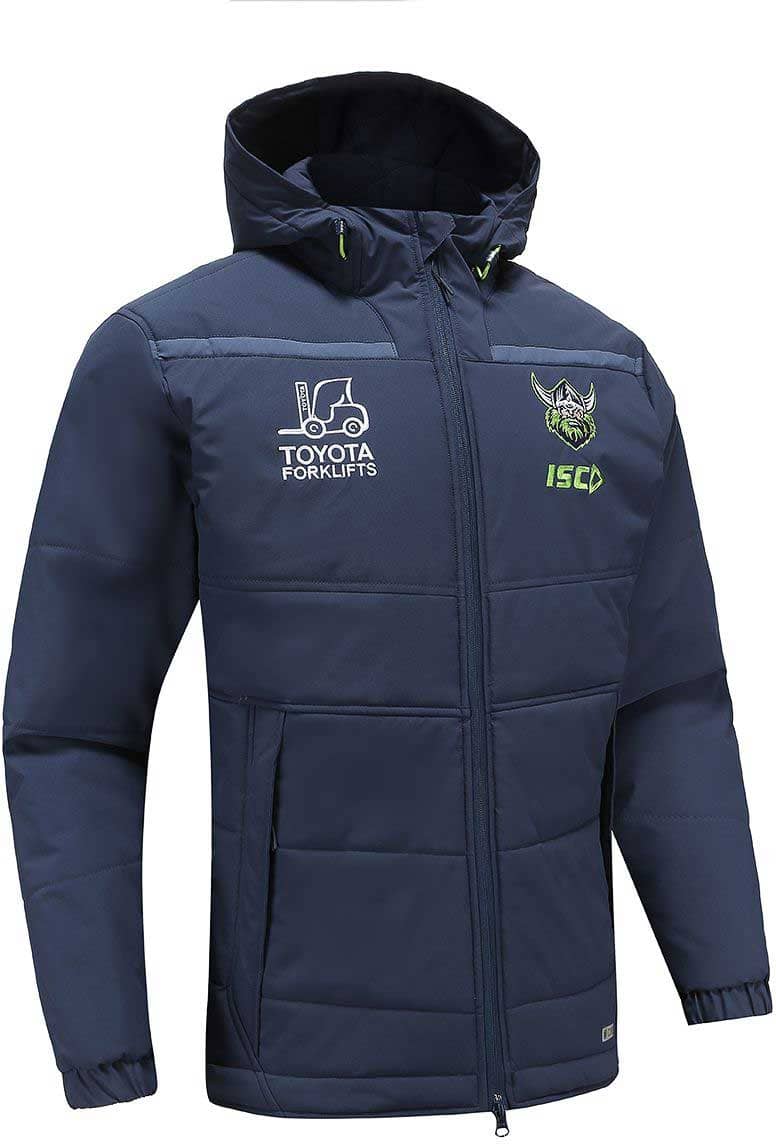 Canberra Raiders NRL Mens Padded Hoodie Jacket