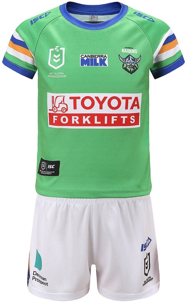 Canberra Raiders NRL Toddler Home Jersey Set