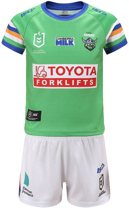 Canberra Raiders NRL Toddler Home Jersey Set