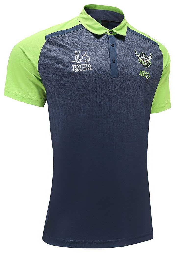 Canberra Raiders NRL Mens Navy Polo Shirt