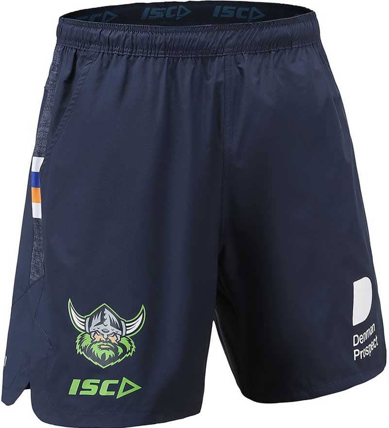 Canberra Raiders NRL Mens Navy Training Shorts