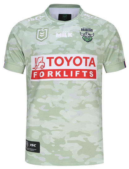 Canberra Raiders 2024 NRL Mens Anzac Jersey