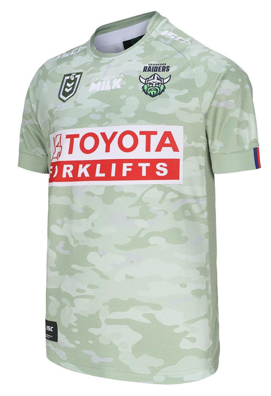 Canberra Raiders 2024 NRL Mens Anzac Jersey