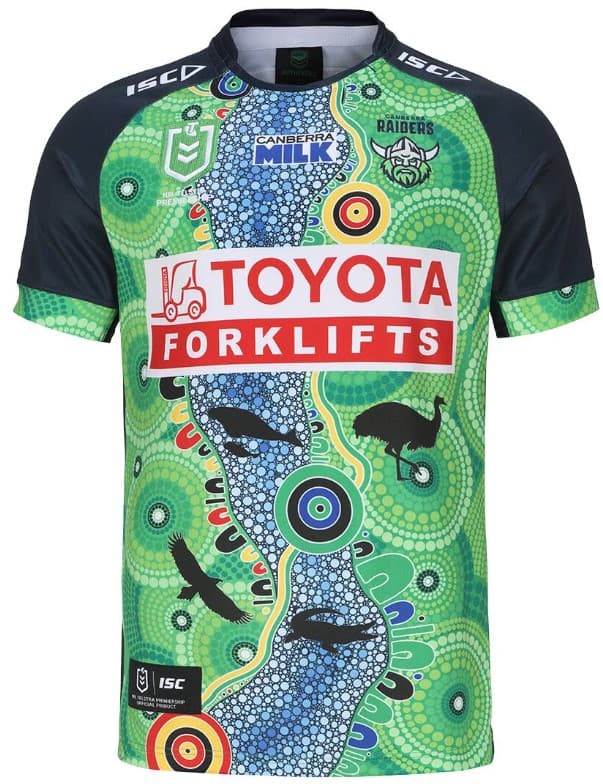 Canberra Raiders 2024 NRL Mens Indigenous Jersey