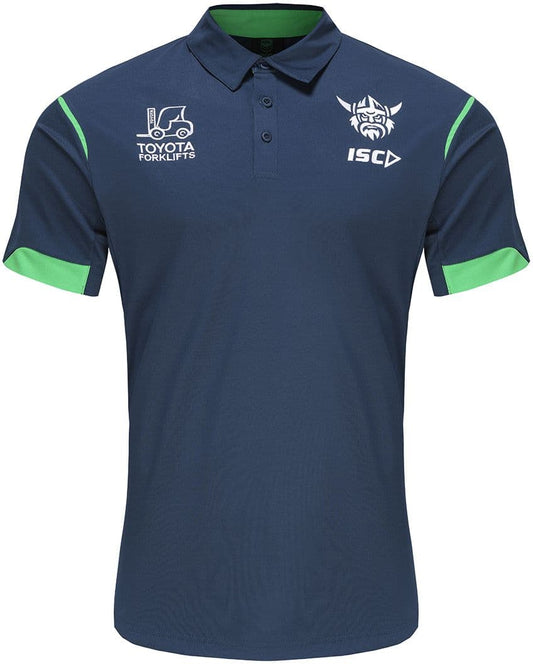 Canberra Raiders 2024 NRL Mens Media Polo Shirt