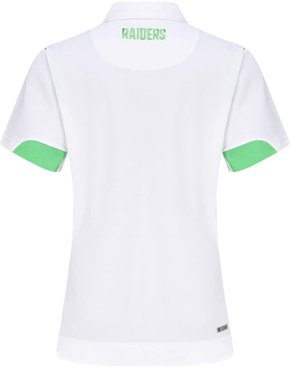Canberra Raiders 2024 NRL Mens White Polo Shirt