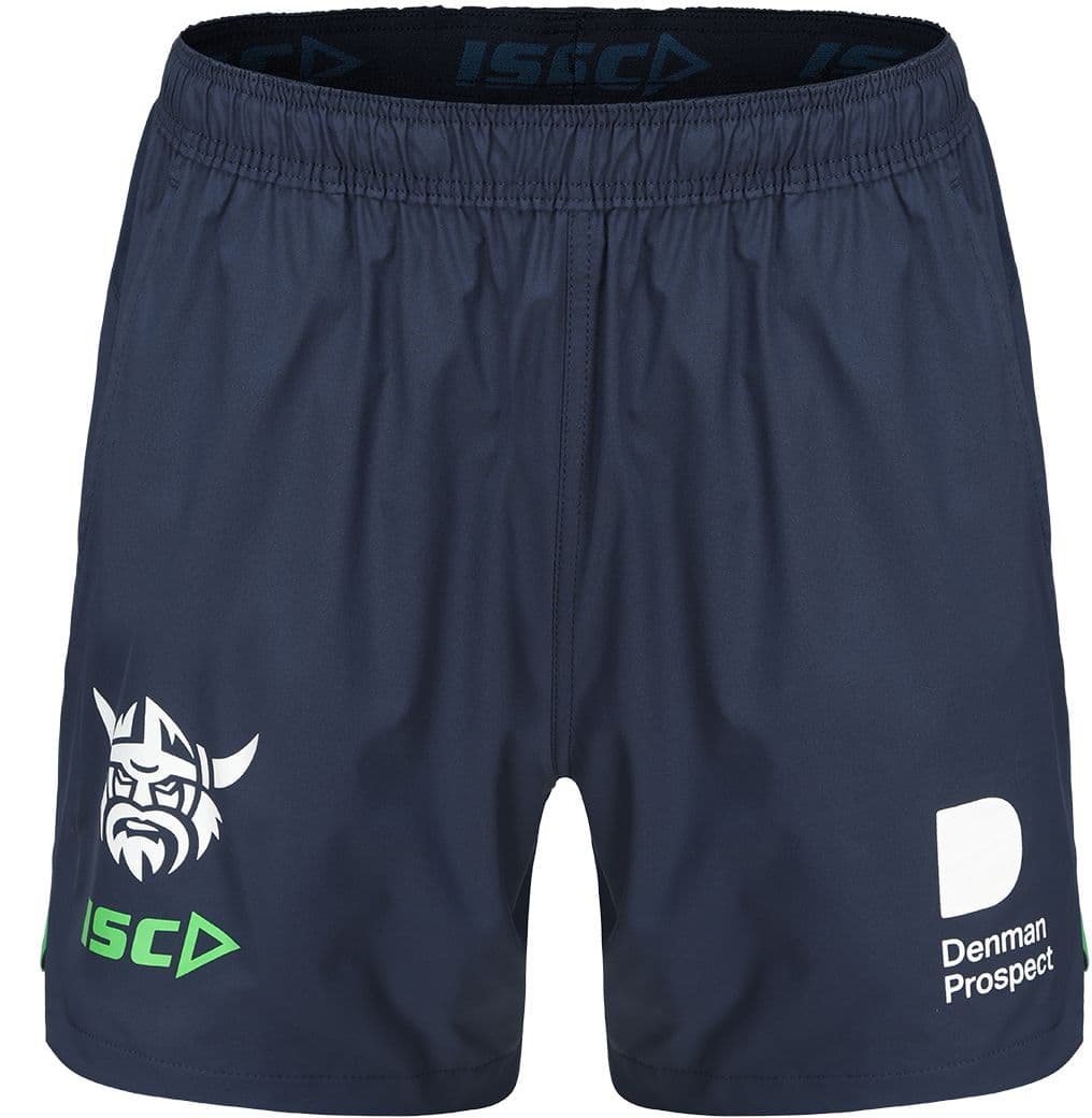 Canberra Raiders 2024 NRL Kids Navy Training Shorts