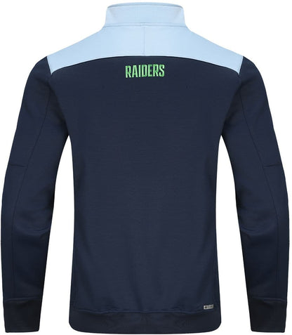 Canberra Raiders 2024 NRL Mens 1/4 Zip Fleece Hoody