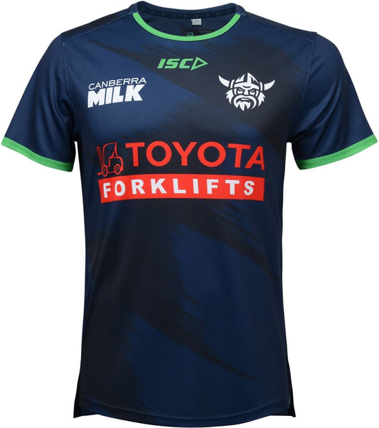 Canberra Raiders 2024 NRL Mens Navy Training Shirt