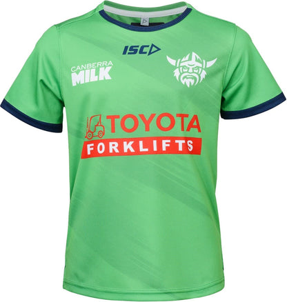 Canberra Raiders 2024 NRL Mens Green Training Shirt