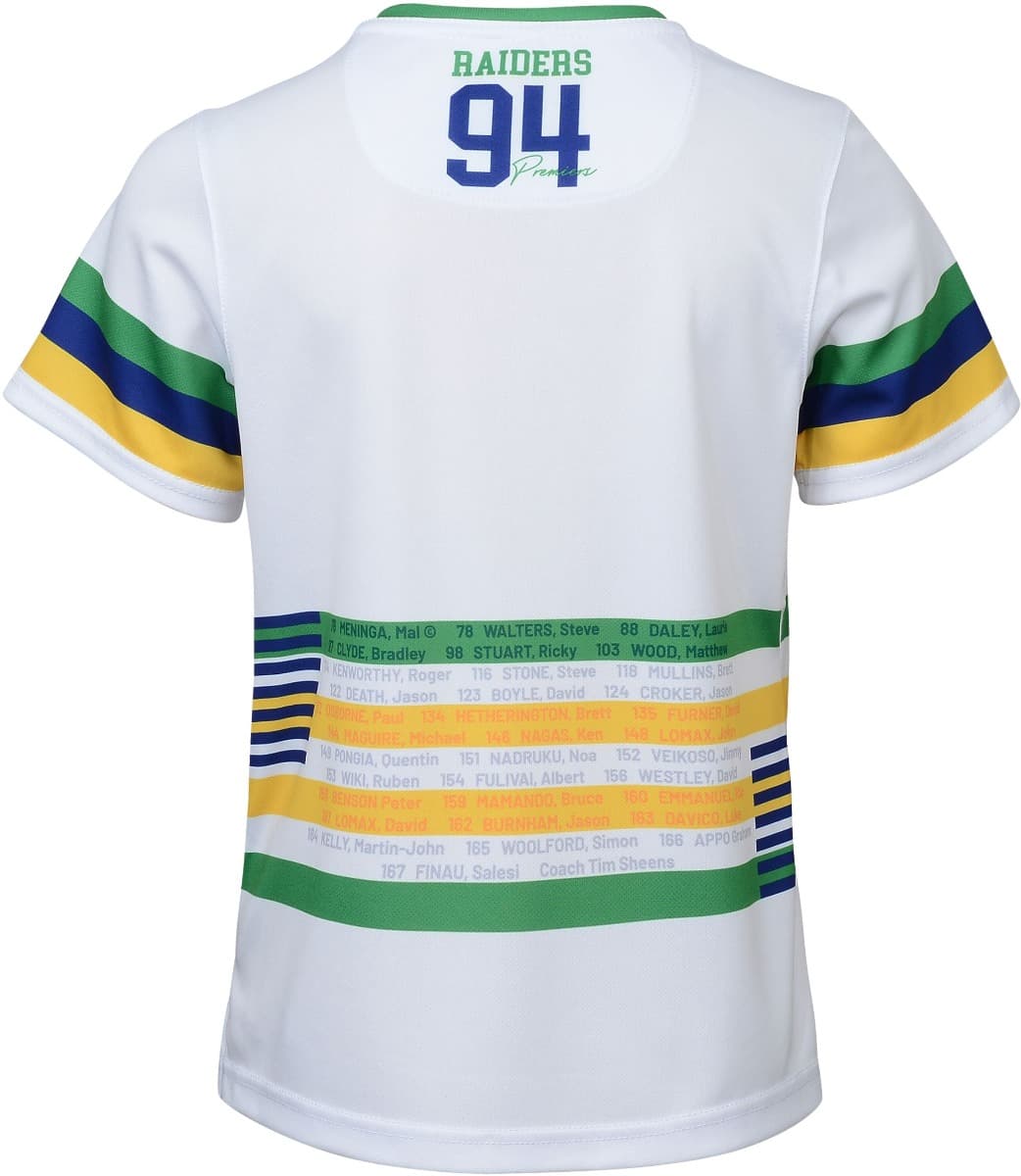 Canberra Raiders 2024 NRL Kids Run Out Tee